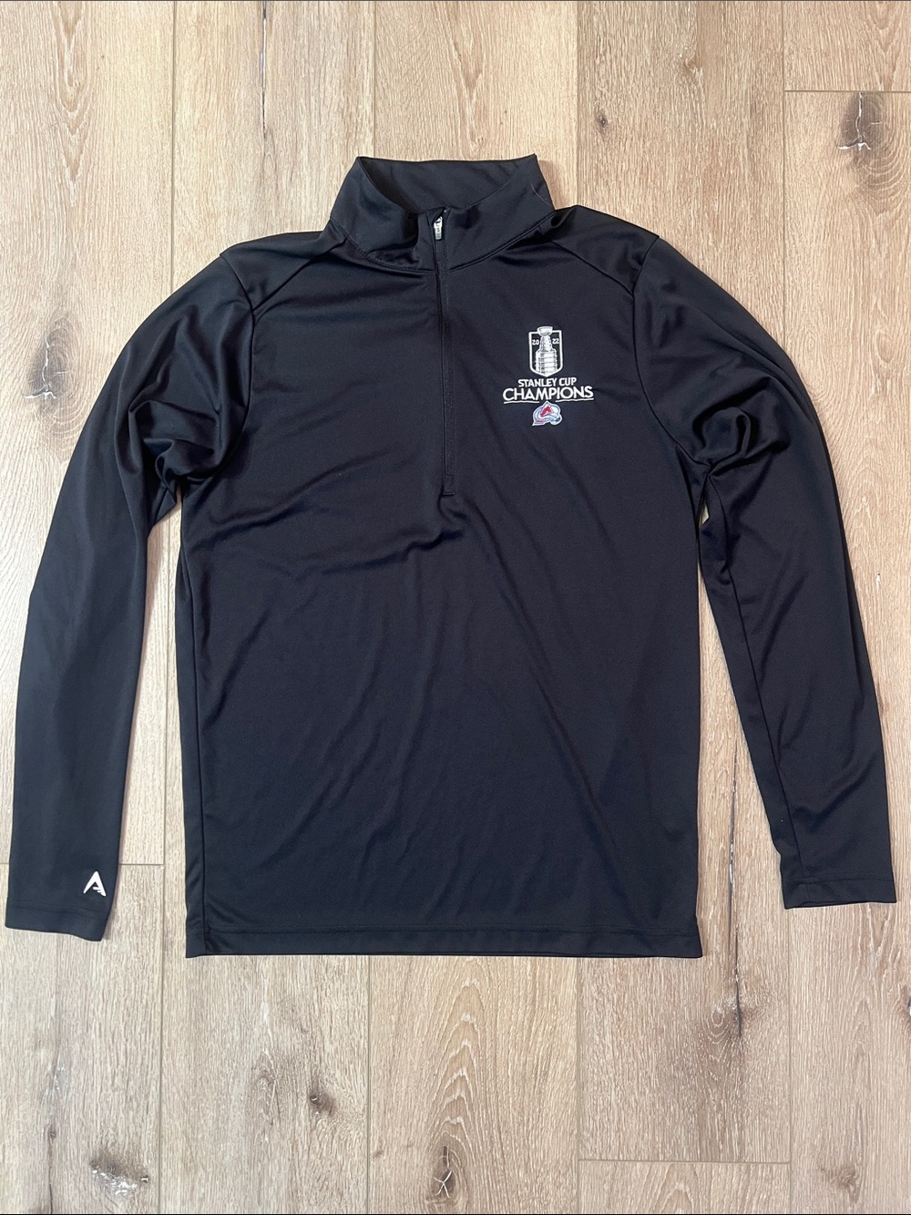 Antigua - Colorado Avalanche Avs Hockey NHL long sleeve quarter zip, size S
